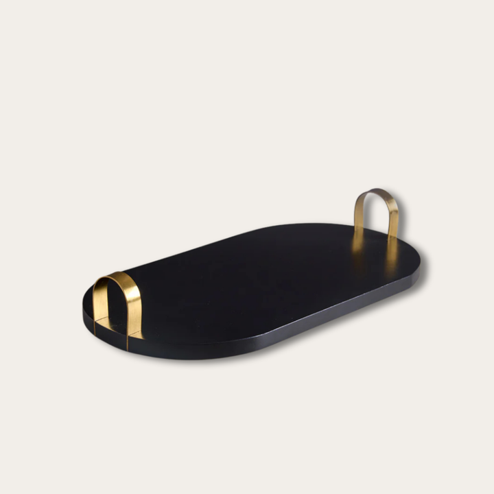 Noir Arc Serving Tray