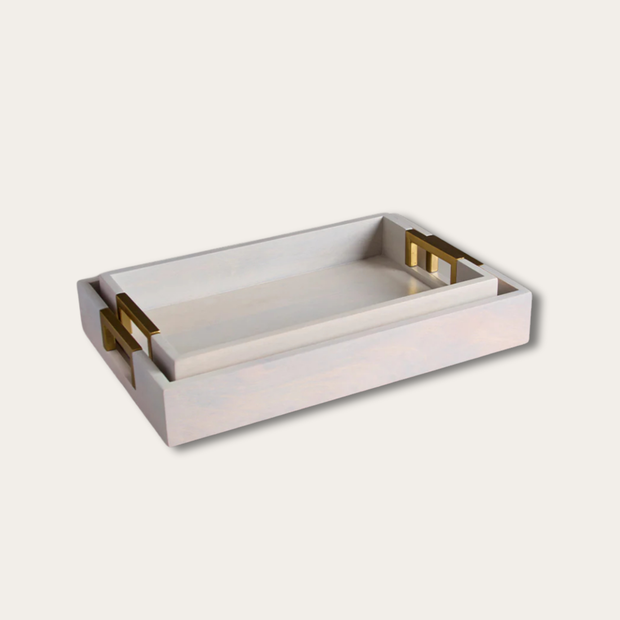 Lume Rectangular Tray Set
