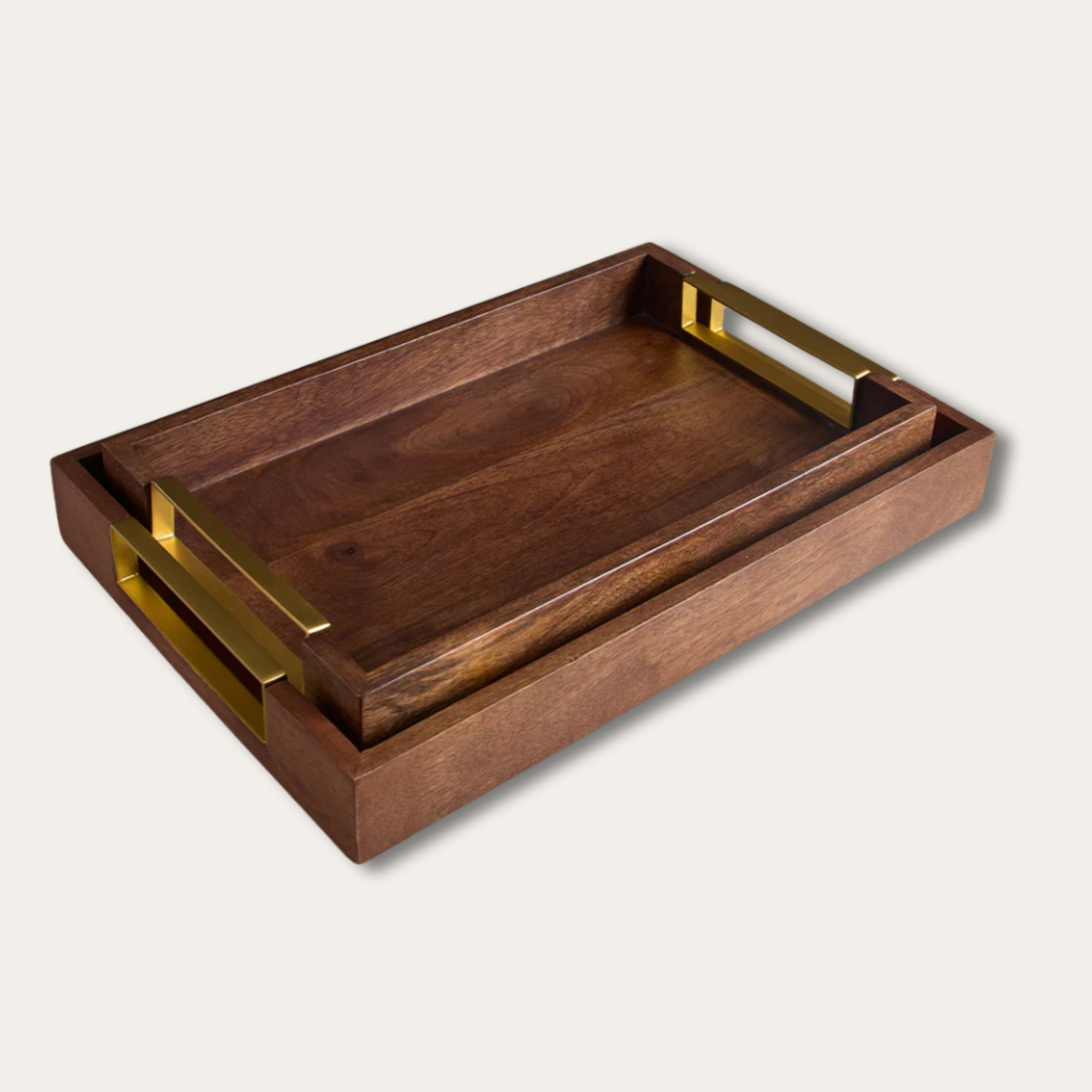 Brann Rectangular Tray Set