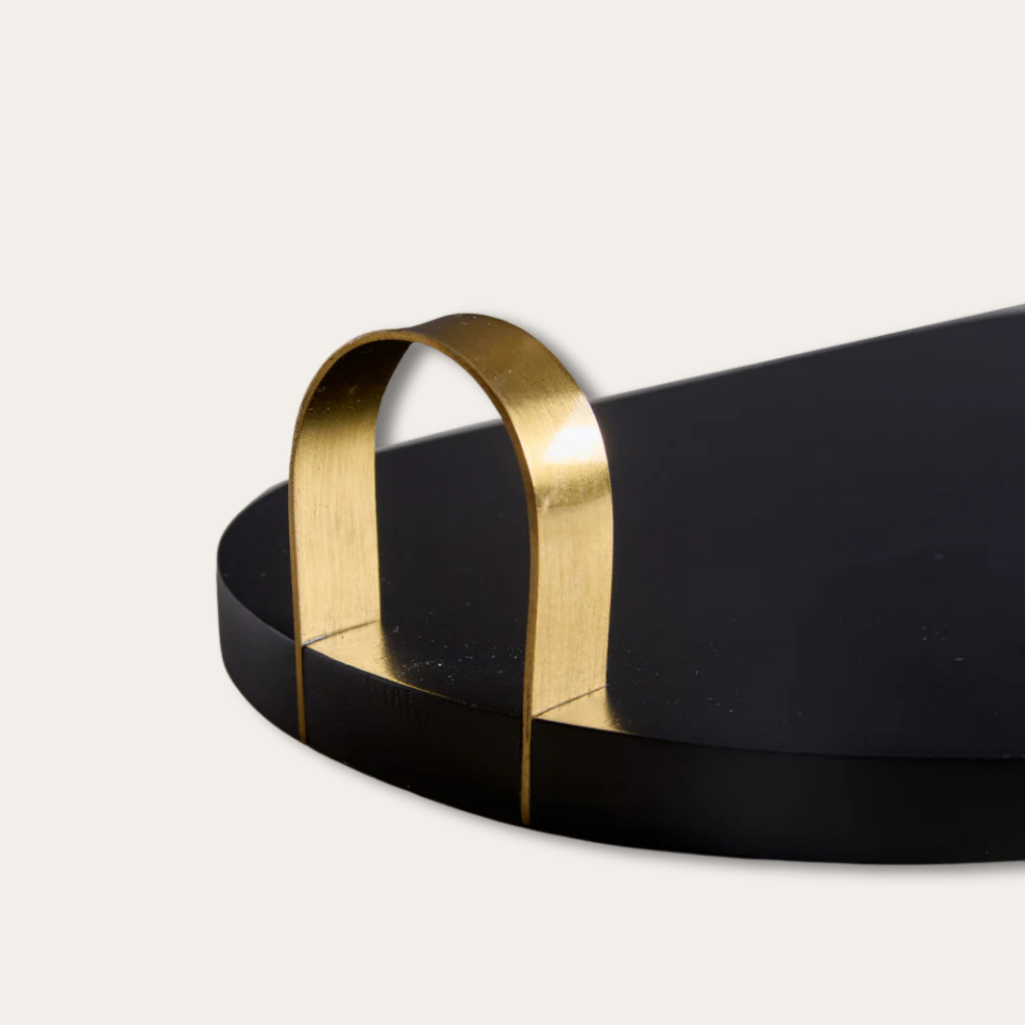 Noir Arc Serving Tray