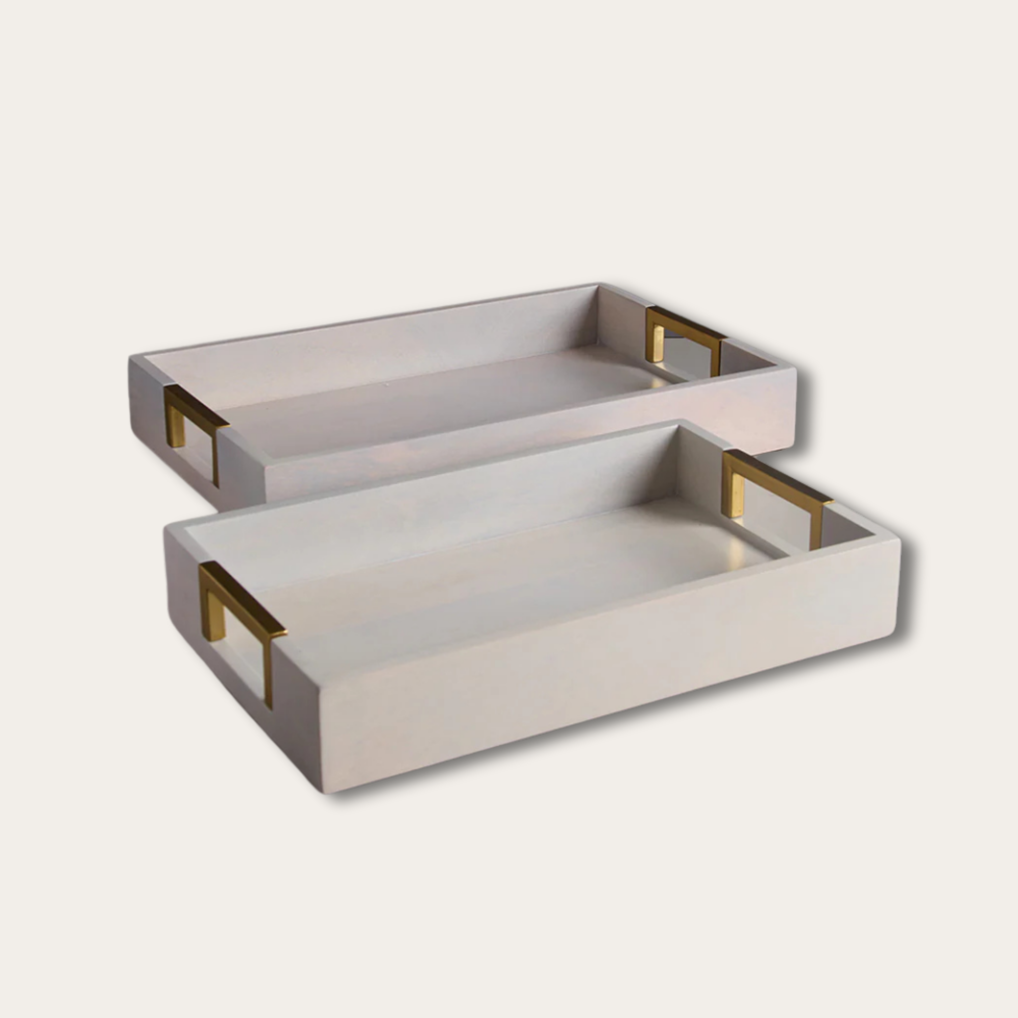 Lume Rectangular Tray Set